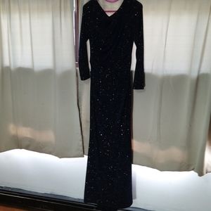 BETSY & ADAM LONG DRESS sz 8